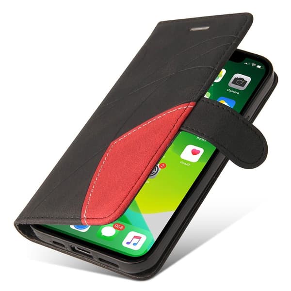 Til iPhone 15 KT Series - 1 Dobbeltfarvet etui Black