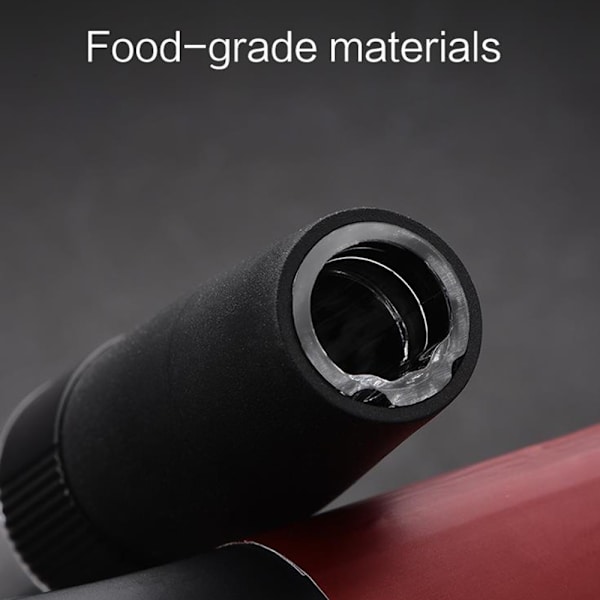Snabbluftande Vin Häll Karaff Fast Aerating Wine Pourer Decanter Svart