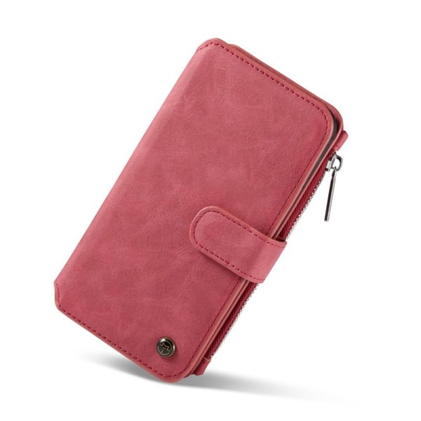 CASEME Wallet Leather Phone Case iPhone 12 Mini - Red Red