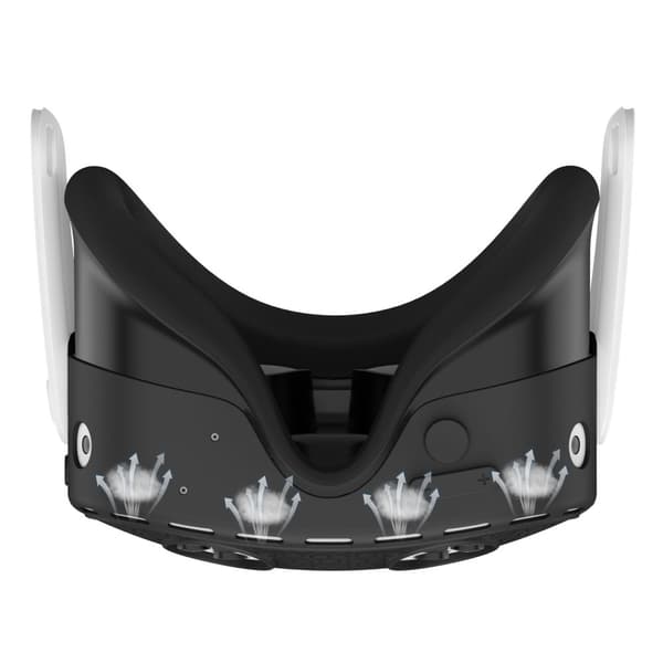 Meta Quest 3S - suojakotelolle, VR - kuulokemikrofonille, silikonisuoja - Musta Black