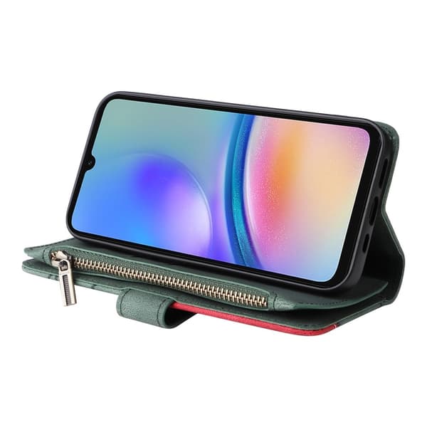 KT multifunktions - serie - 5 til Samsung Galaxy A05s telefonetui Green
