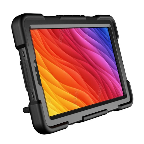 Til Samsung Galaxy Tab A11 Etui PC+Silikone Tablet Cover Black Multicolor