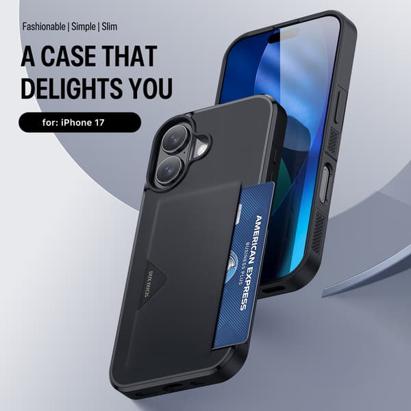 DUX DUCIS Telefondeksel til iPhone 17 Black