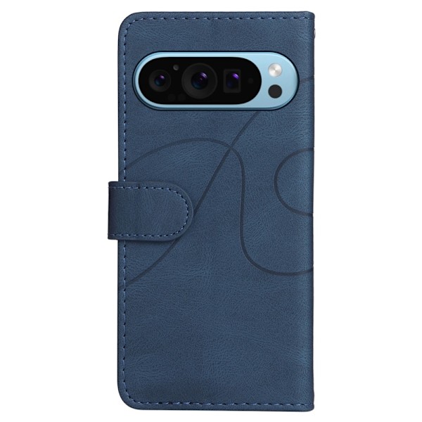 Til Google Pixel 9 / 9 Pro KT - serie - 1 dobbeltfarve etui Blue