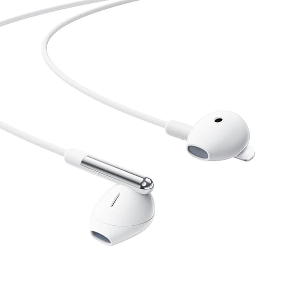 ACEFAST 1.2m USB-C Kablede Hodetelefoner med Mikrofonkontroll White