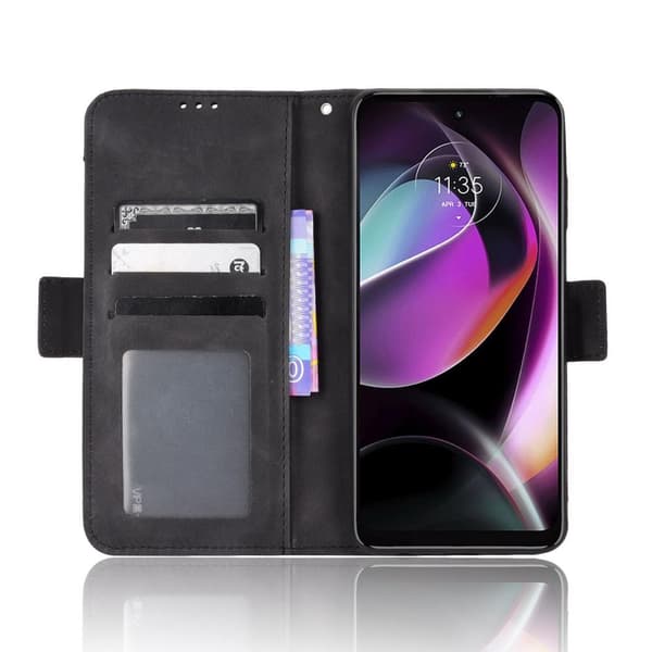 Tegnebogstelefontaske til Motorola Moto G 5G 2022 - Sort Black