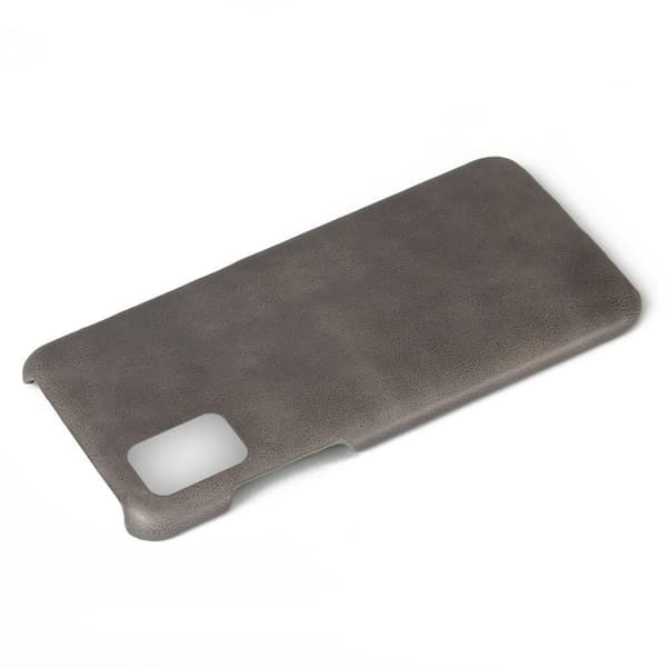 Samsung Galaxy A71 Lærtøycover - Grå Grey