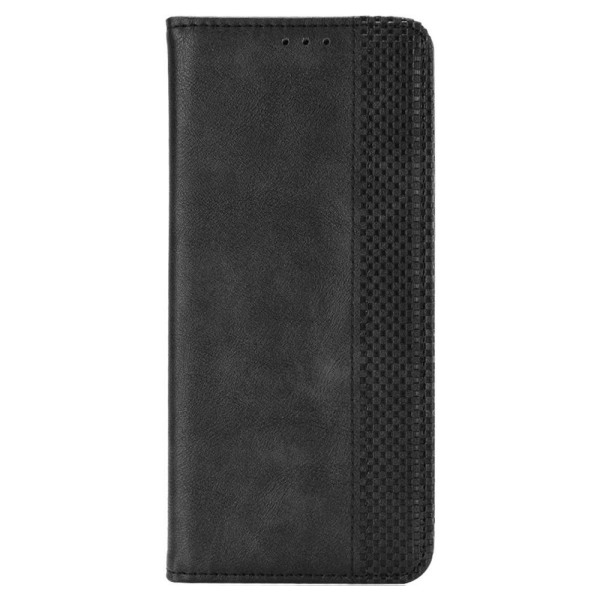 Wallet Stand Flip -puhelinkotelo TCL 403 - musta Black