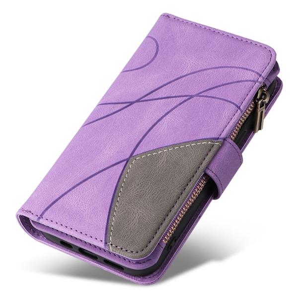 KT Multifunksjons Serie-5 For Pixel 8a Telefonveske Purple