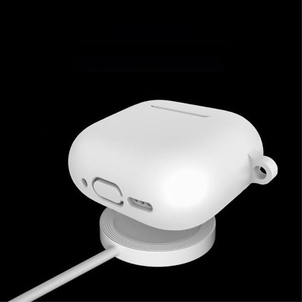 For AirPods 4 5 stk Tilbehør Veske Oppbevaringsboks Halsstropp Hodetelefonholder Nøkkelring - Grå Grey