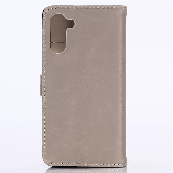 Samsung Galaxy Note 10 Retro Lommebok - cover - Beige Beige
