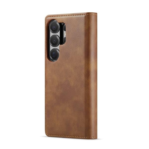 DG.MING 2 i 1 Plånboksfodral till Samsung Galaxy S26 Ultra brun