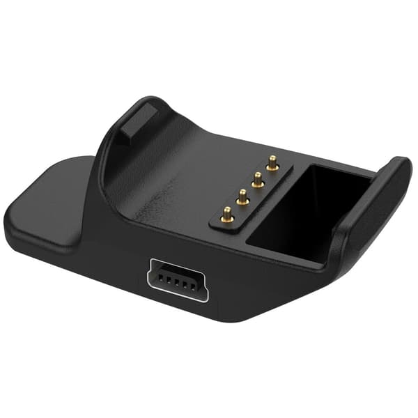Lade adapter for Garmin PT10 TB10 TT15mini T5mini PT6 hundehalsbånd Black