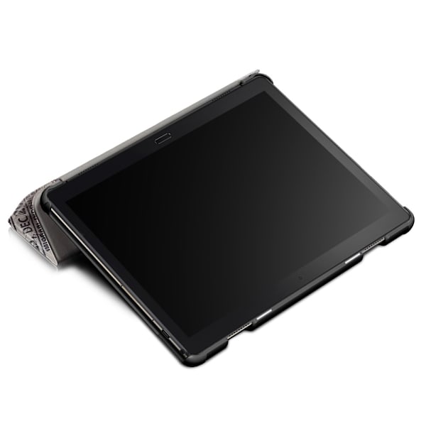Trifoldet stativdæksel til Lenovo Tab P10 - Eiffeltårnet Multicolor