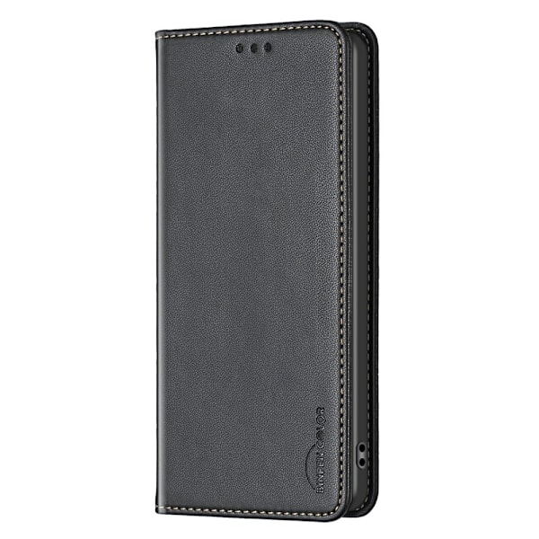 BINFEN Plånboksfodral Xiaomi Redmi Note 14 4G - Svart Svart
