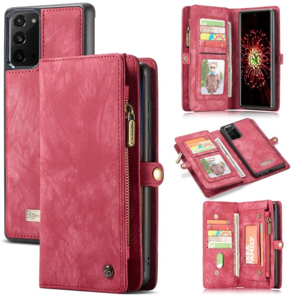 Samsung Galaxy Note 20 Ultra CASEME Aftageligt 2-i-1 etui Red
