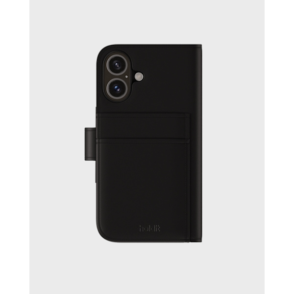 Pung etui HOLDIT Magnet etui MagSafe Plus Cover til iPhone 16 Black