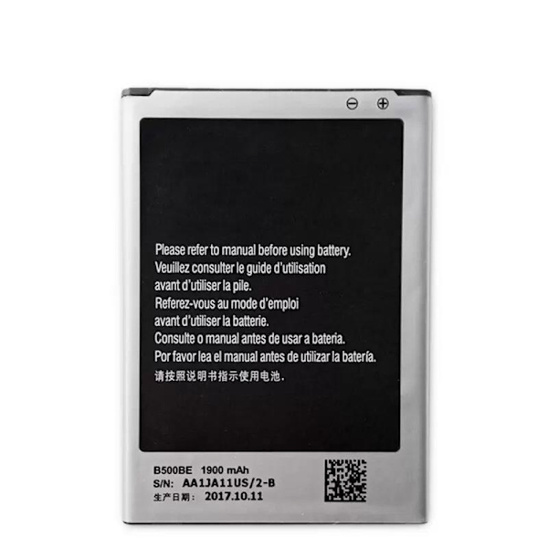 Samsung Galaxy S4 Mini i9190 i9192 i9195 i9198 1900mAh akun vaihto B500BE Black
