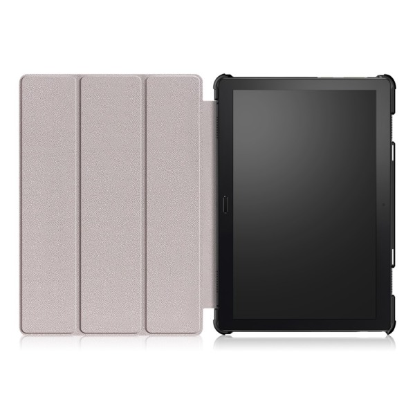 Tri-fold Stand Cover for Lenovo Tab P10 - Black Black