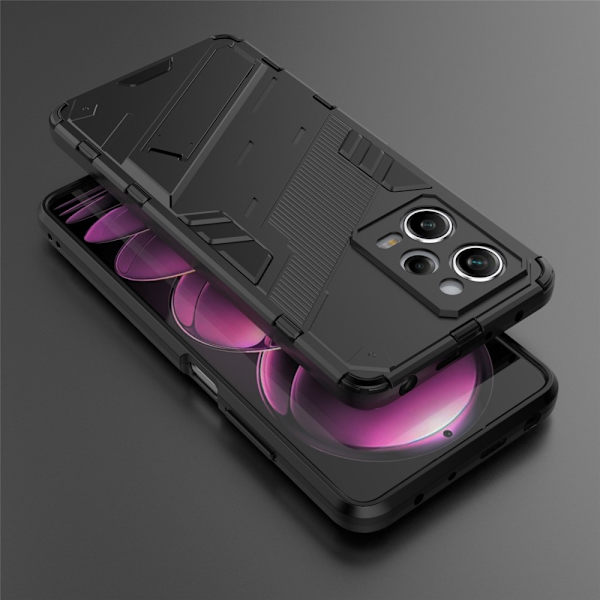 För Xiaomi Redmi Note 12 Pro 5G Skal Fodral Hård+Mjuk TPU Ställ Transparent