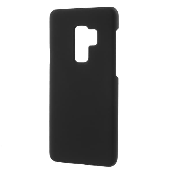 For Samsung Galaxy S9 Plus Rubberized Hard Plastic Suojakuori - Musta Black
