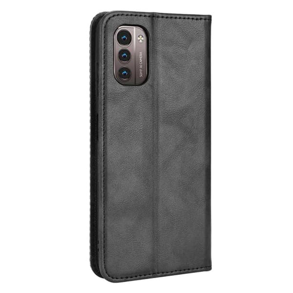 Vintage Lommebok - deksel til Nokia G11/Nokia G21 Black