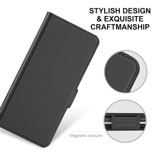 Xiaomi Redmi 9T Plånboksfodral Svart