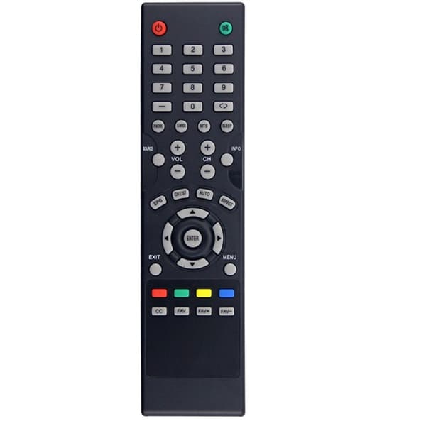 Fjernkontroll erstatning for PLDED3273A-E For PROSCAN TV Black