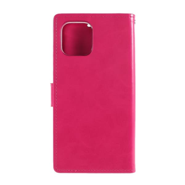 MERCURY GOOSPERY Sininen Moon Lompakkokotelo iPhone 12 Mini Rose Pink