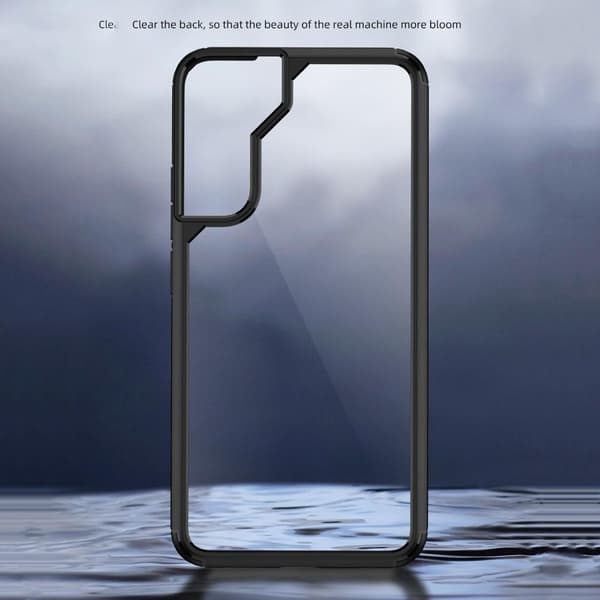 IPAKY Anti-fall Hybrid Shell Case for Samsung Galaxy S22+ Black