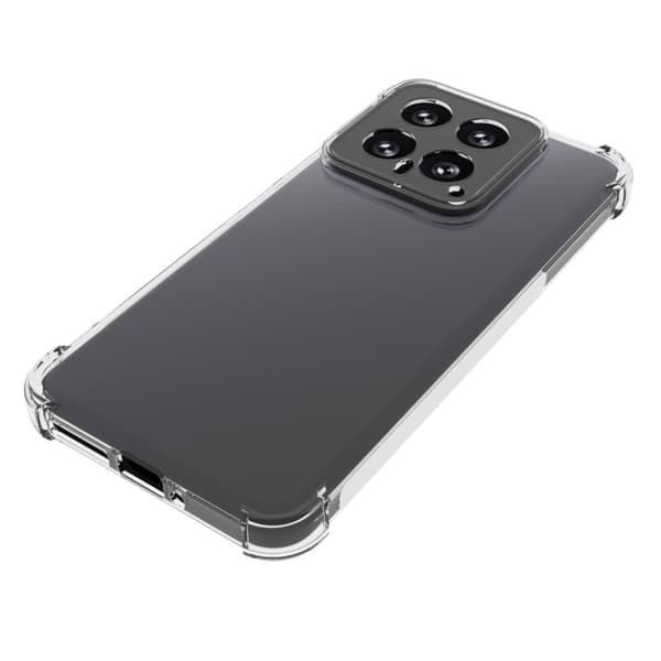 Til Xiaomi 14 Deksel TPU Bakdeksel Transparent