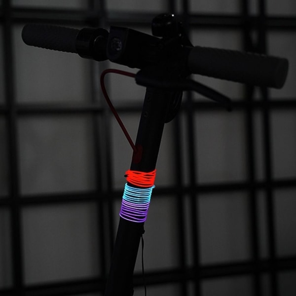 131cm Scooter Ambient Light Battery Powered Rope Lights - Red Red