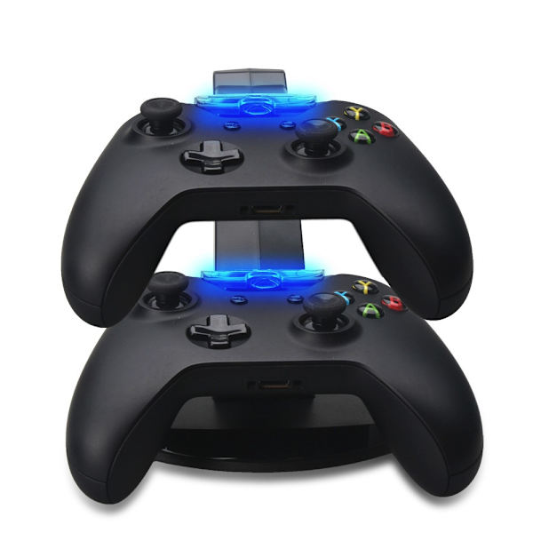 OIVO Xbox One Controll Dual USB -ohjaimen lataustelakka Black