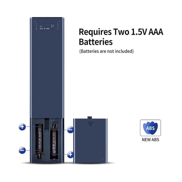Fjernkontrollerstatning for RMT-TX300P For Sony TV Black
