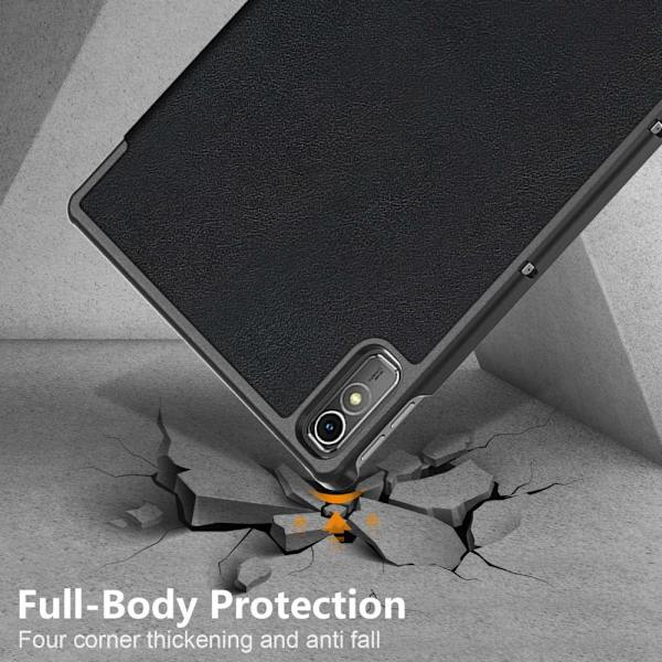 Tri-fold Stativdeksel for Lenovo Tab P11 Gen 2 Black