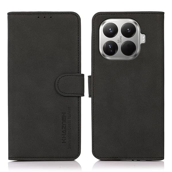 KHAZNEH Xiaomi 17T Pro Lompakkokotelo Black
