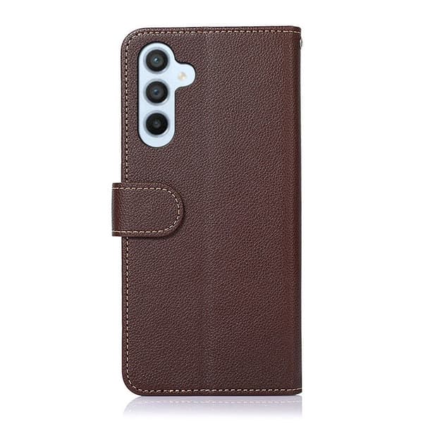 KHAZNEH Plånboksfodral till Samsung Galaxy S26 5G Brun