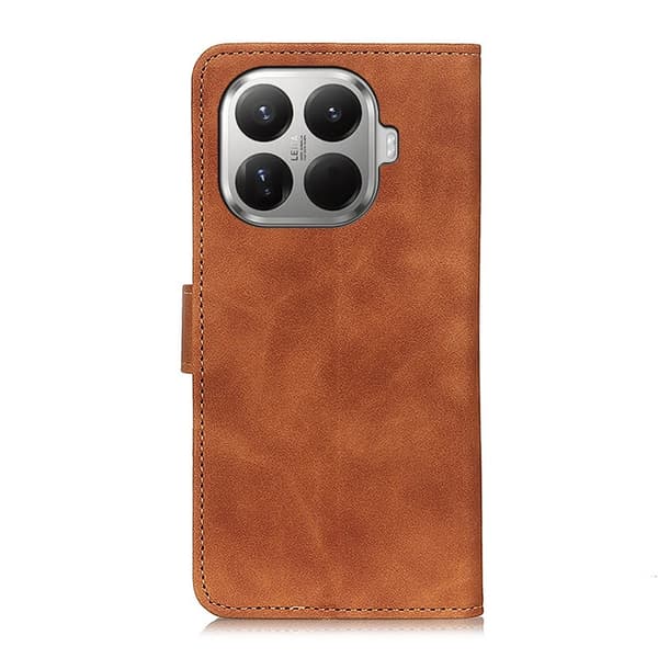 KHAZNEH Til Xiaomi 17T Lommebokdeksel Retro Brown