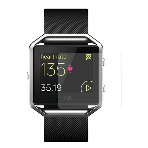 2 pcs HAT PRINCE Fitbit Blaze Tempered Glass 0.2mm Transparent