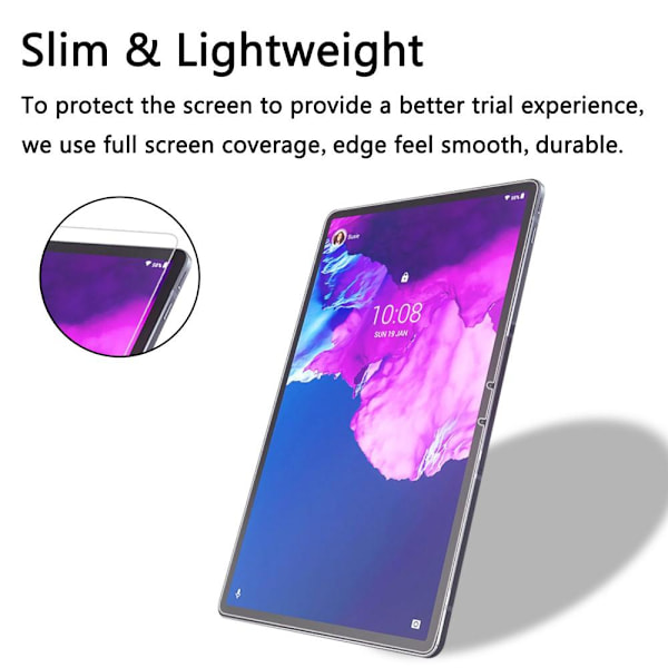 Lenovo Tab P11 Pro TB-J706F Härdat glas 0,3mm 9H Transparent