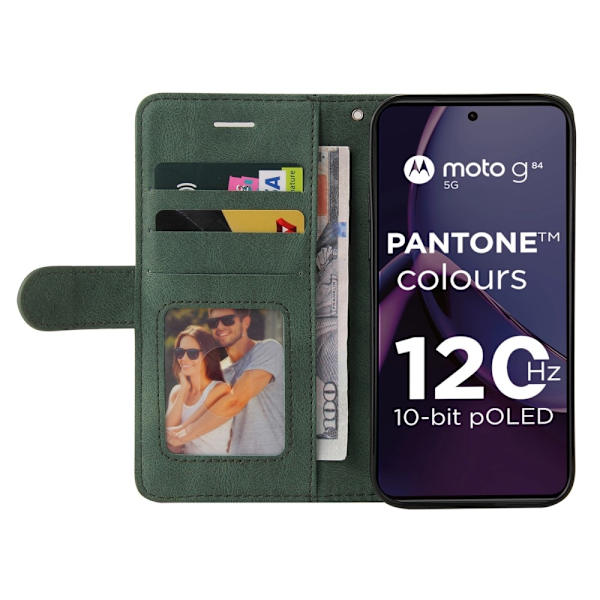 For Motorola Moto G84 KT Series-1 To-fargets Green