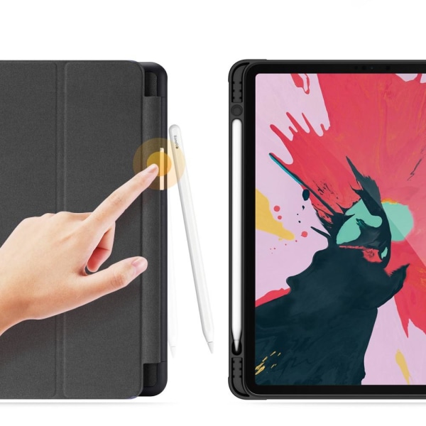 DUX DUCIS Domo iPad Pro 11 (2020) / (2018) fodral Tri-Fold - Sva Svart