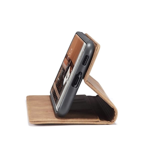 CASEME Retro tegnebog taske til Xiaomi Mi 11 - Brun Brown