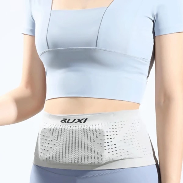 Elastisk løbebælte-taljetaske Fanny Pack - Sort / M Black