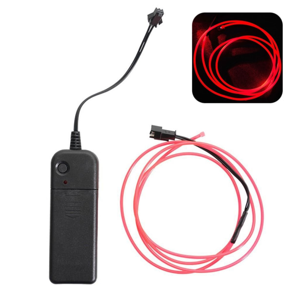 131cm Scooter Ambient Light Battery Powered Rope Lights - Red Red