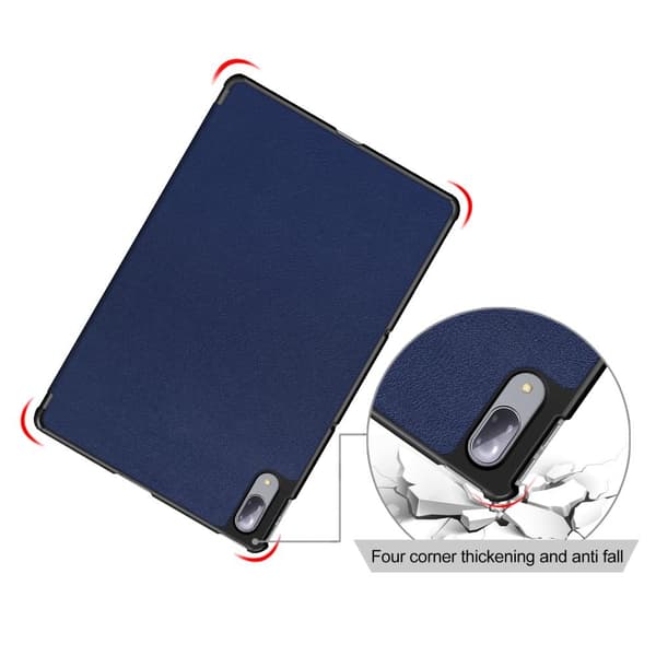 Tri - fold Veske til Lenovo Tab P11 Pro TB - J706F - Blå Blue