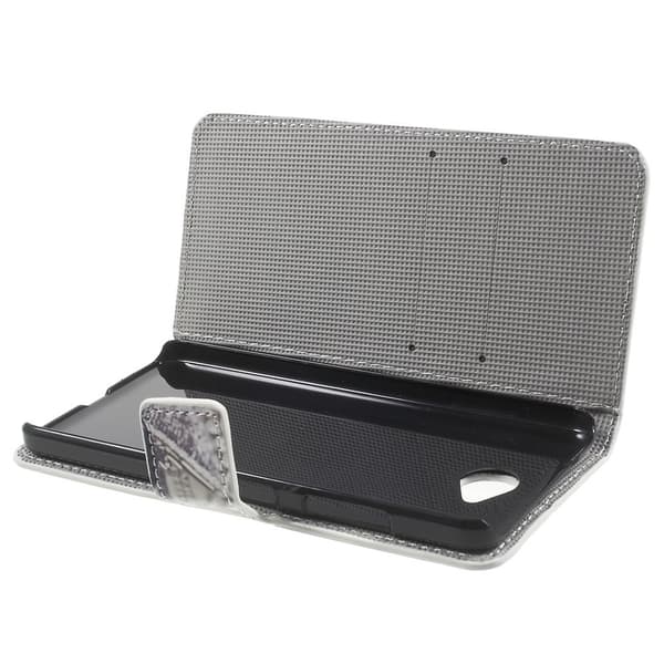 Microsoft Lumia 650 Lommebok - cover - Blå Sommerfugl Black