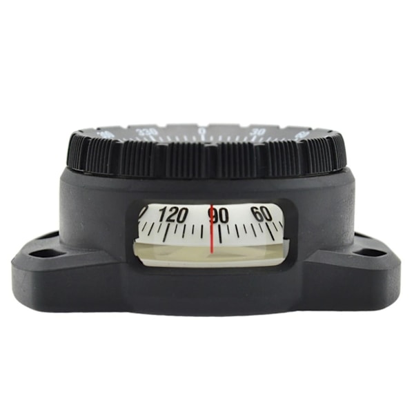 Undervanns 50m dykkerkompass elastisk ledning Vanntett dykkerlysende kompass Black one size