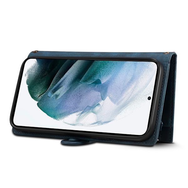 ESEBLE Star Series För Samsung Galaxy S24 FE Fodral med Dragkedjeficka - Blå Blå
