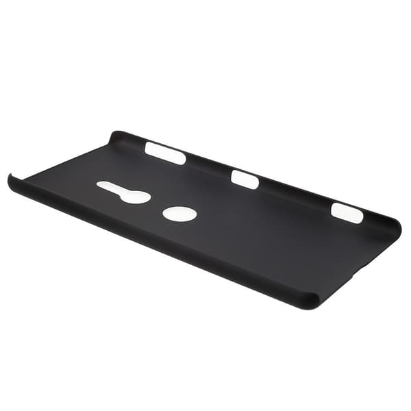Rubberized Hard Plastic Suojakuori - Sony Xperia XZ2 - Musta Black